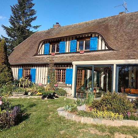 Chez Catherine - Chaumiere Normande Theuville-aux-Maillots Zewnętrze zdjęcie
